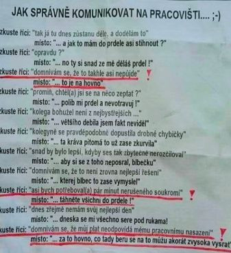 Ako zlepsit komunikaciu v praci..